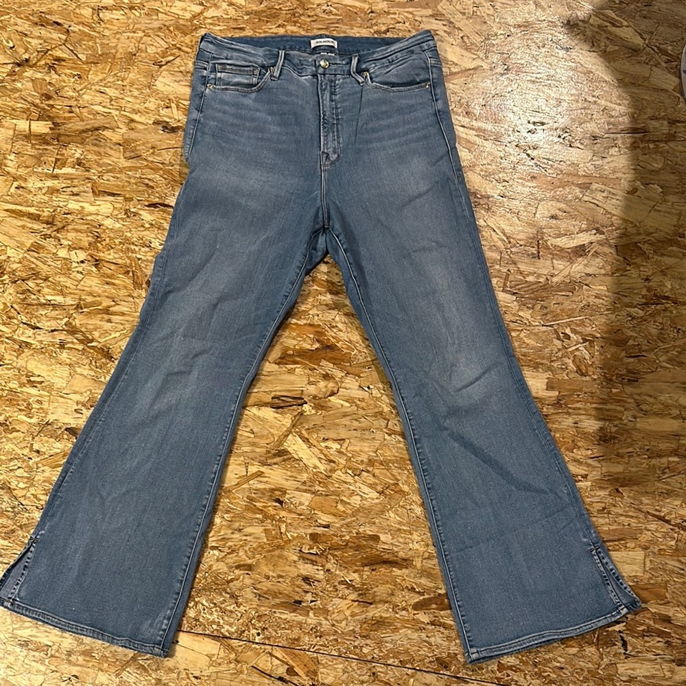 Good American - Good Flare Jeans - size 18 - Kendrick Lamar - Bell bottom jeans